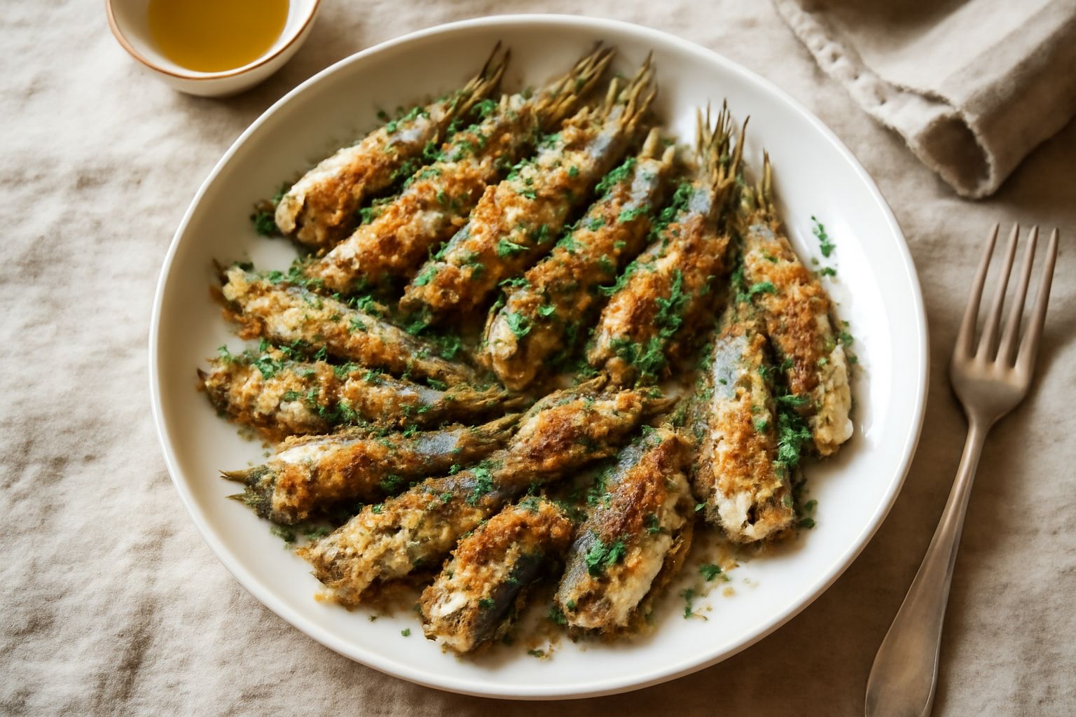 Alici al forno: il metodo semplice per non farle seccare