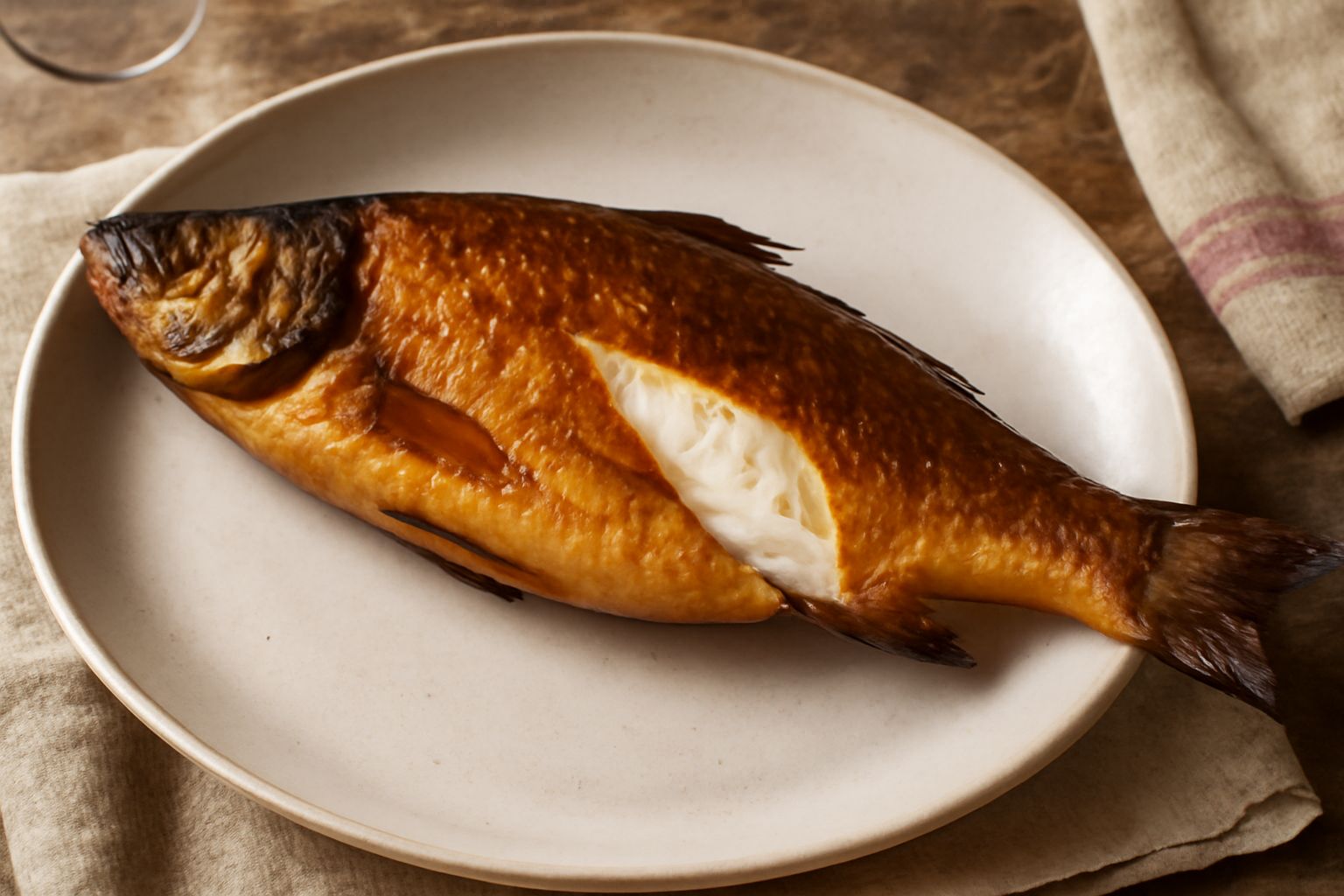 Branzino affumicato: sapore intenso e delicata morbidezza per nutrimento puro