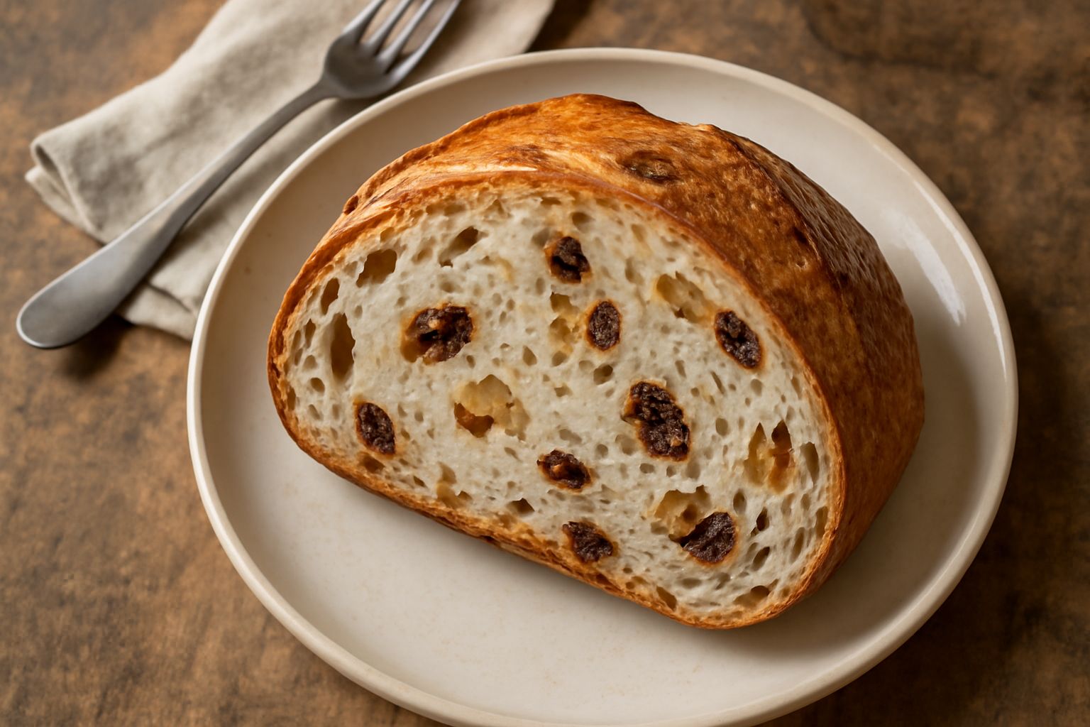 Pane con fichi e noci