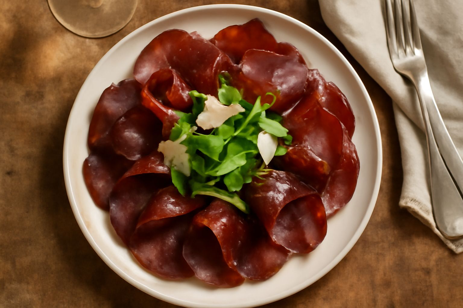 Bresaola affumicata: carne saporita e proteica che nutre il corpo con leggerezza