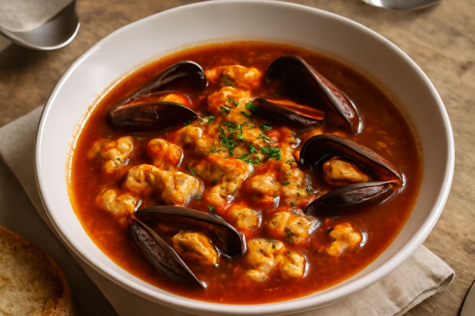 Brodetto all'anconetana: zuppa di mare che nutre il corpo con proteine leggere e minerali