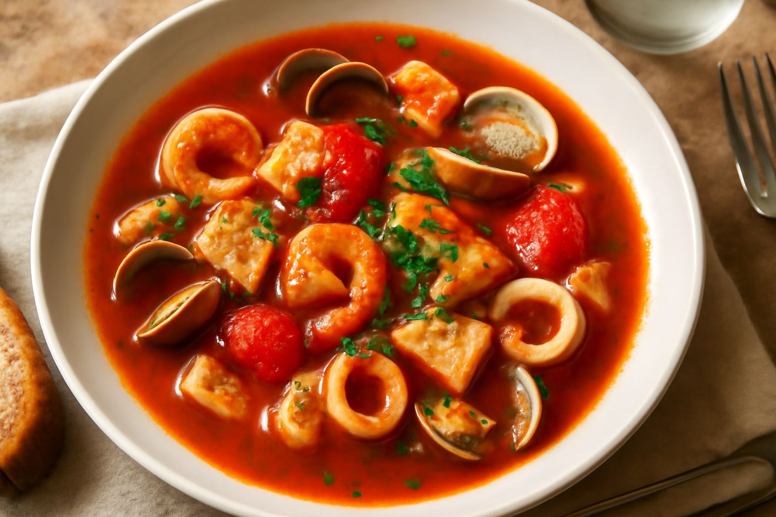 Brodetto riminese: mare concentrato in eleganza leggera e nutriente