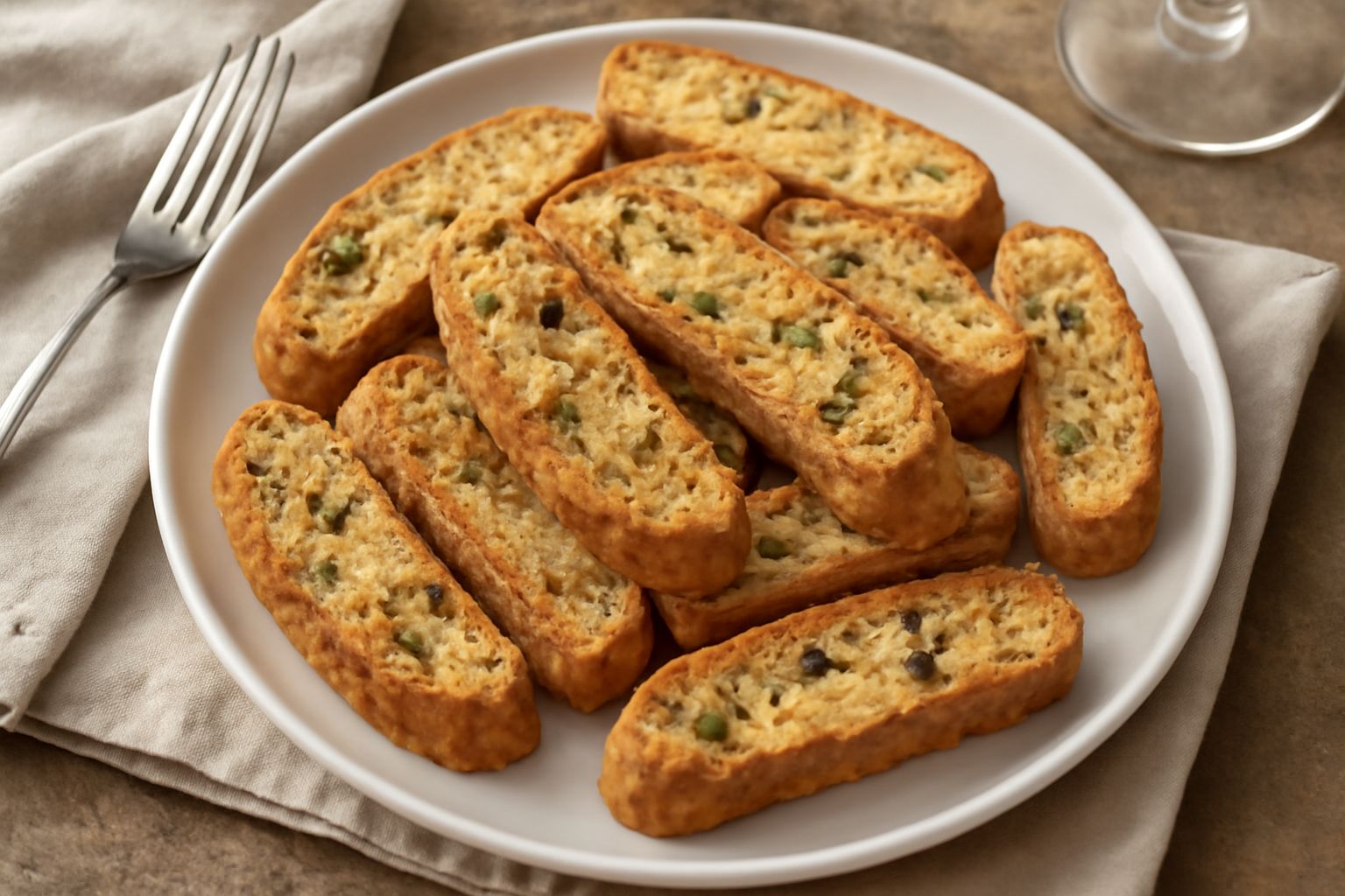 Cantuccini salati: la ricetta dei biscotti croccanti da inzuppare nel vino