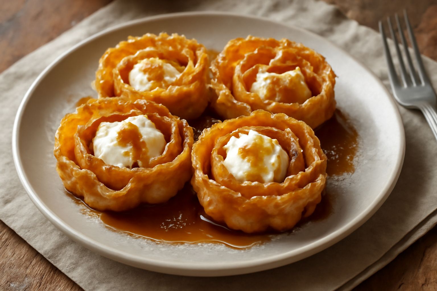 Cartellate di ricotta: croccantezza dorata che avvolge cremosità dolce e nutriente