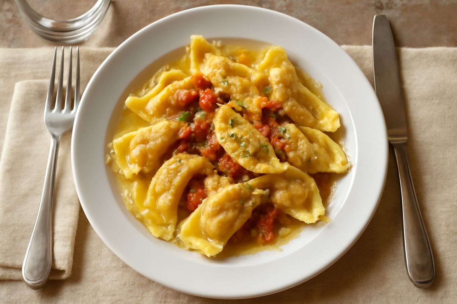 Casònsei di Brèsa: ravioli croccanti che nutrono con leggerezza