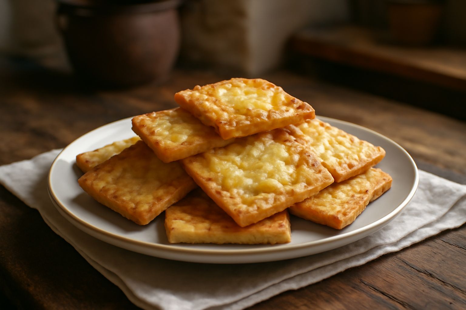 Cracker al formaggio: il segreto per farli croccanti e digeribili