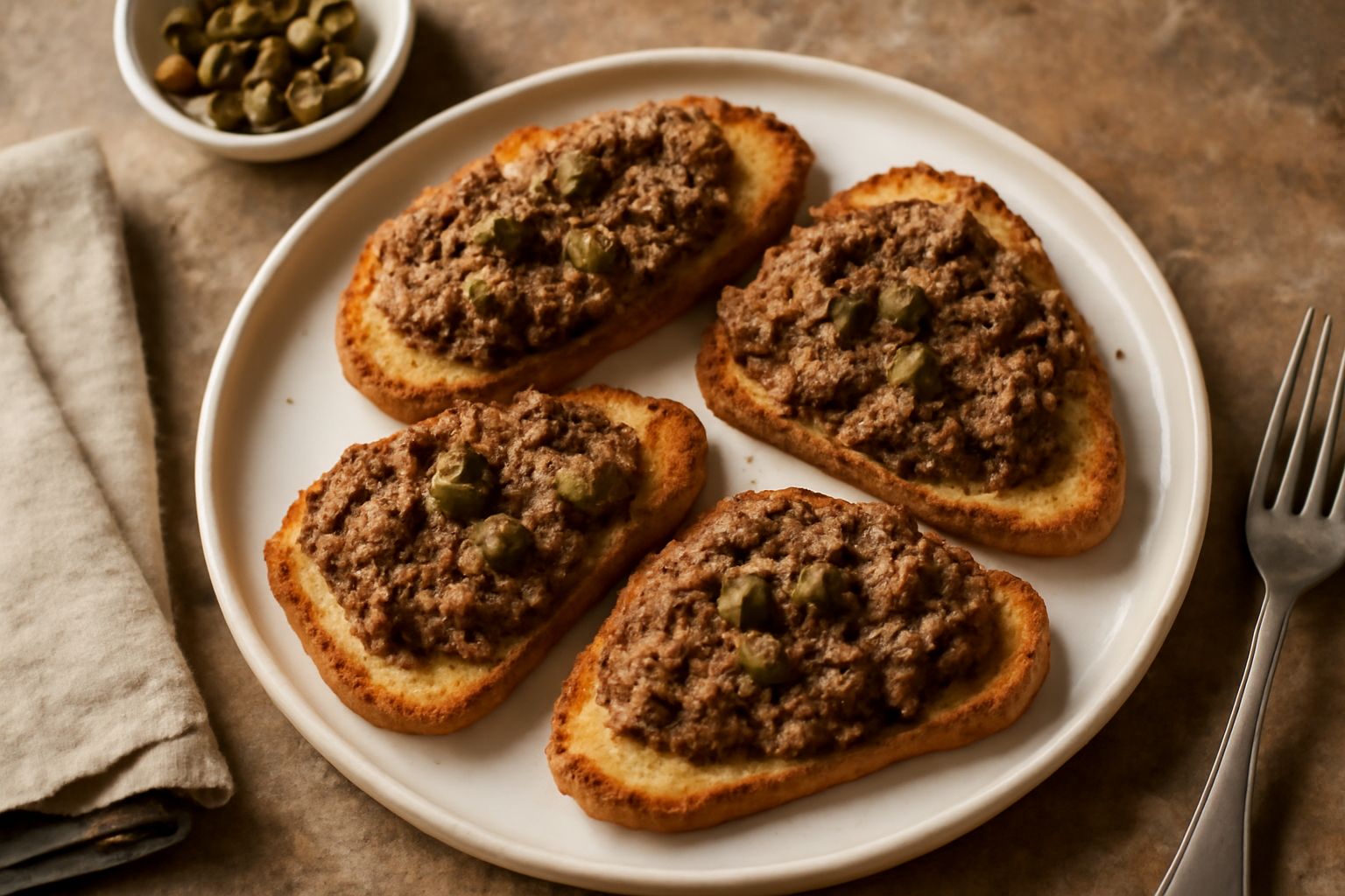 Crostini di fegatini di pollo: la ricetta della tradizione toscana