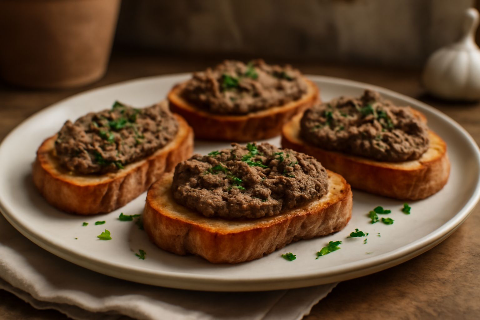 Crostini di fegato d'oca: il segreto per farli cremosi e nutrienti
