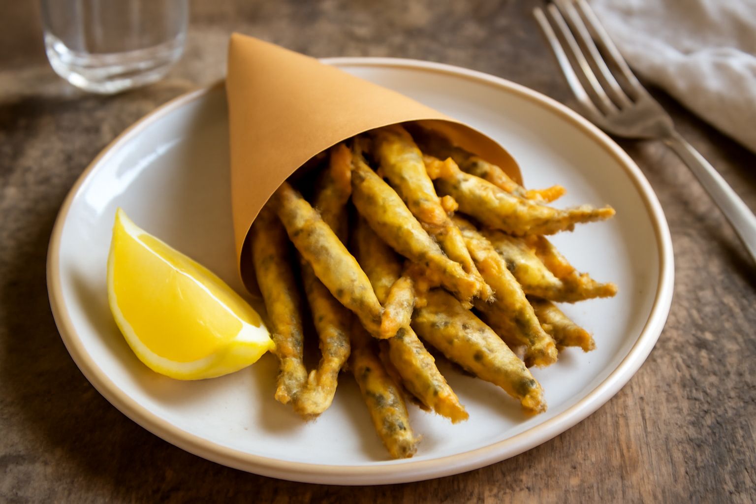 Cuoppo di alici fritte: come farle croccanti a casa