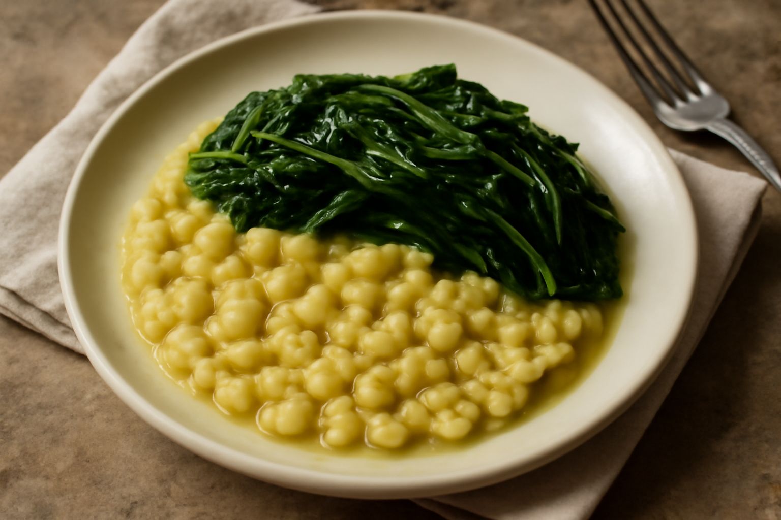Fave e cicoria lessa: verdure amare che nutrono il corpo con leggerezza