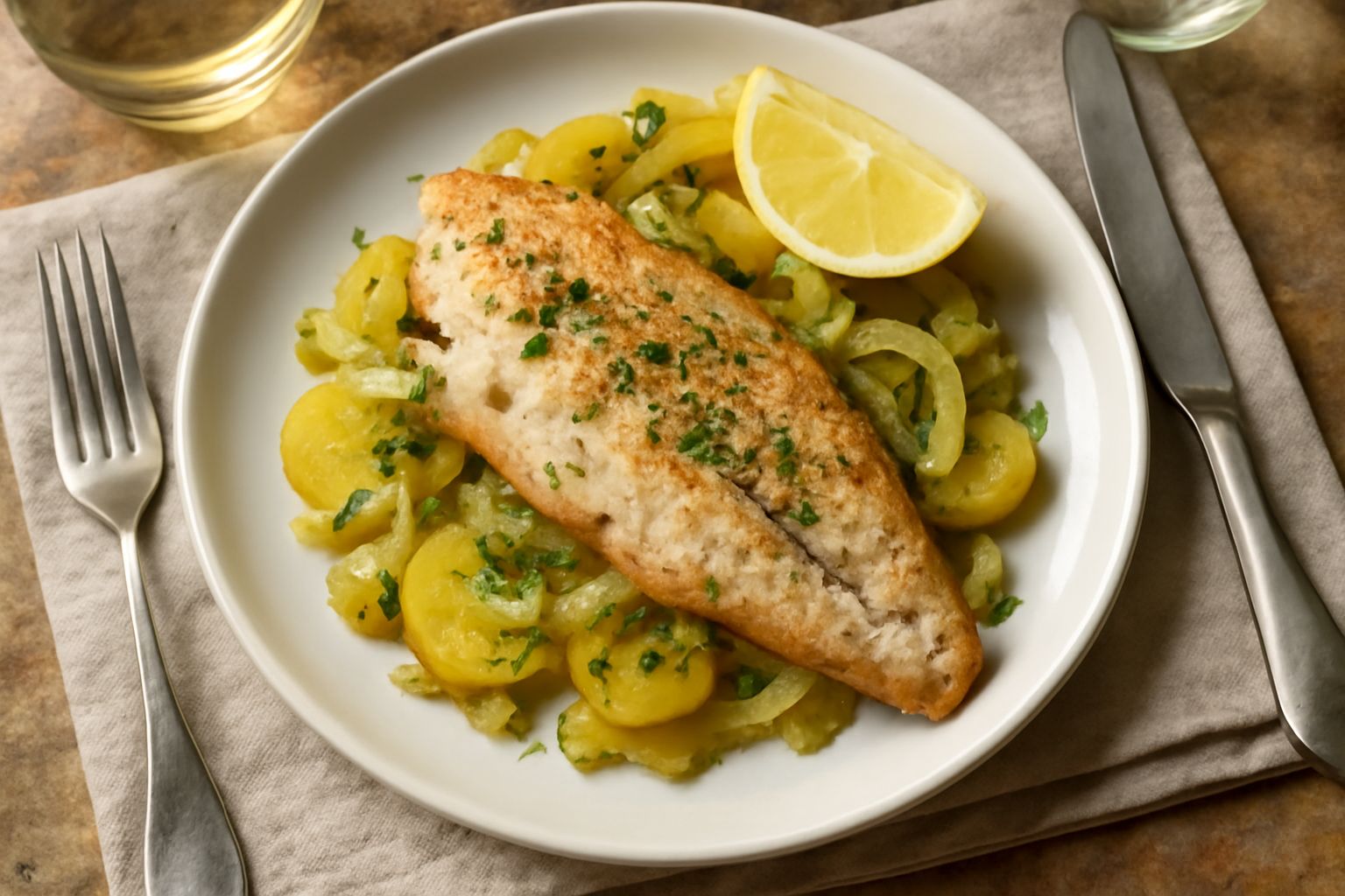 Filetto di persico: delicato e proteico, nutre senza appesantire