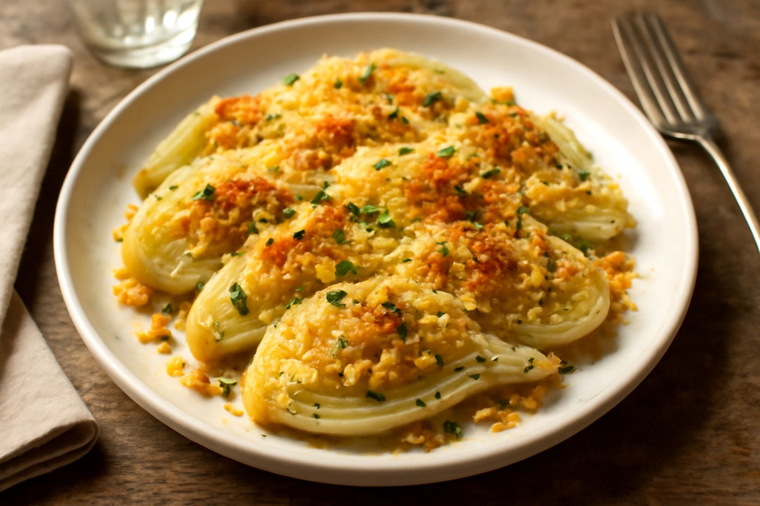 Finocchio gratinato: il contorno che cambia il piatto