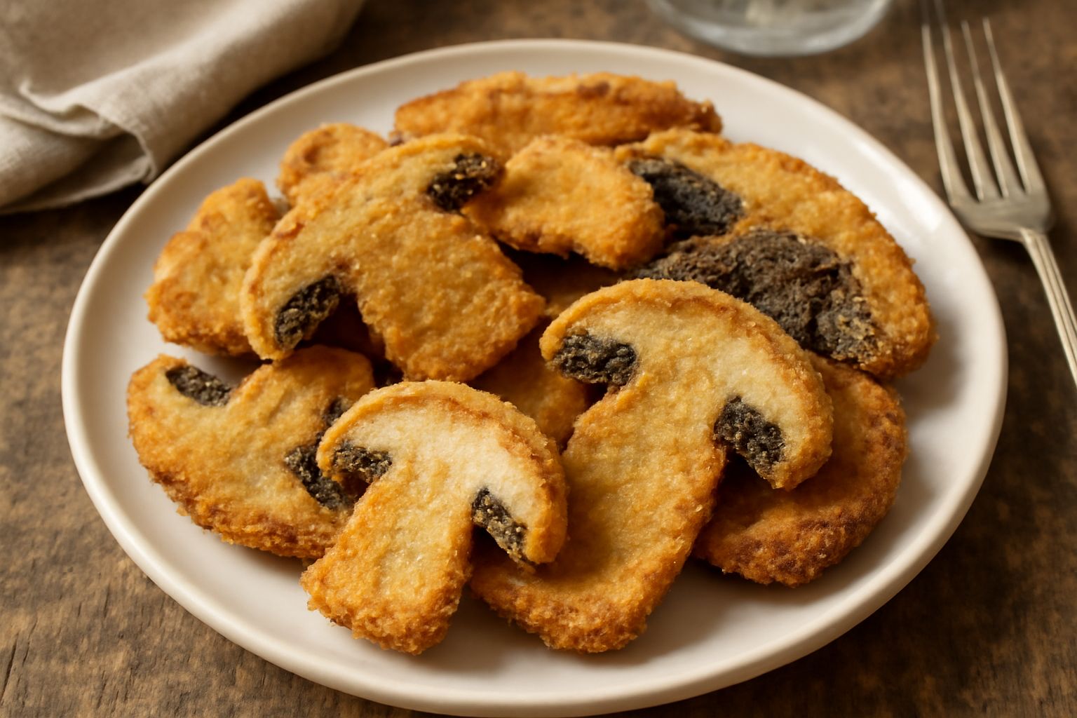 Funghi porcini fritti: croccantezza che nutre senza appesantire