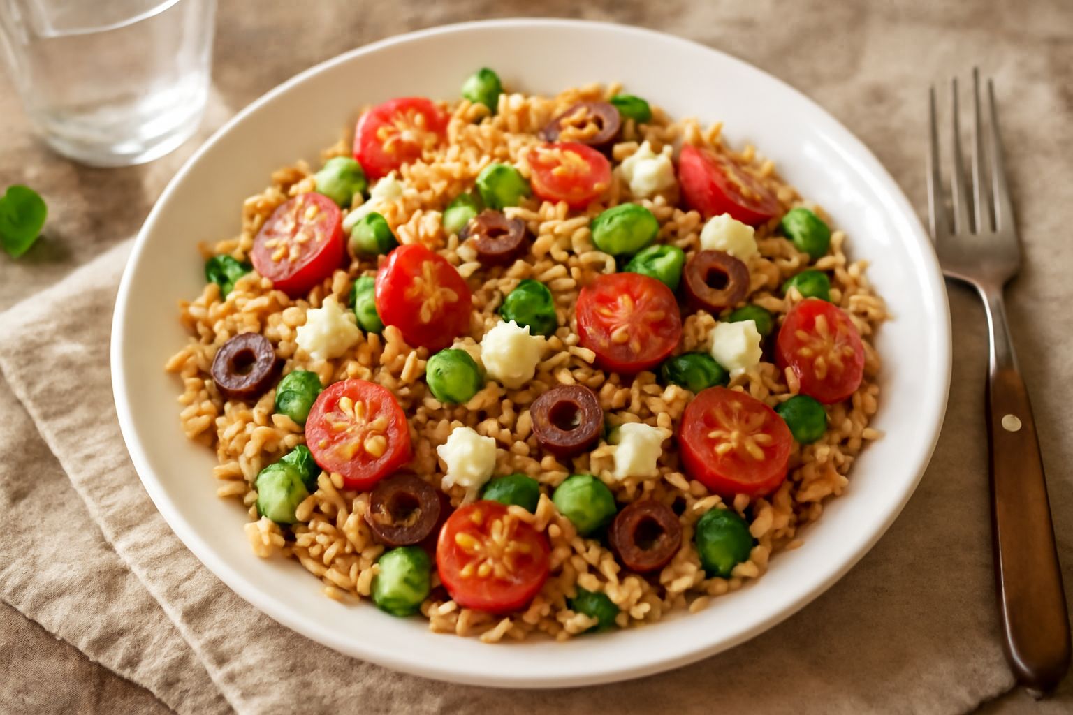 Insalata di farro: cottura al dente e condimento freddo