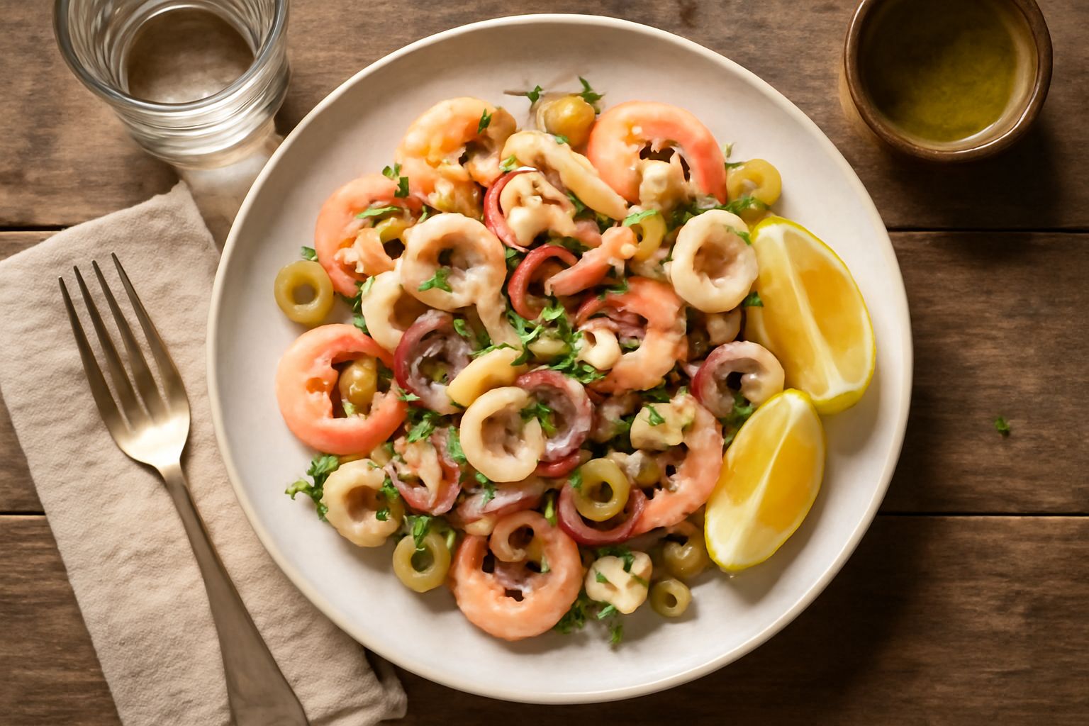 Insalata di frutti di mare: come prepararla fresca e profumata