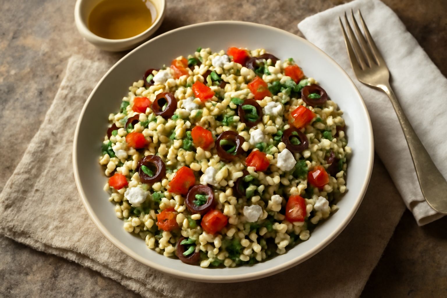 Insalata d'orzo: il piatto leggero che riempie senza stancare