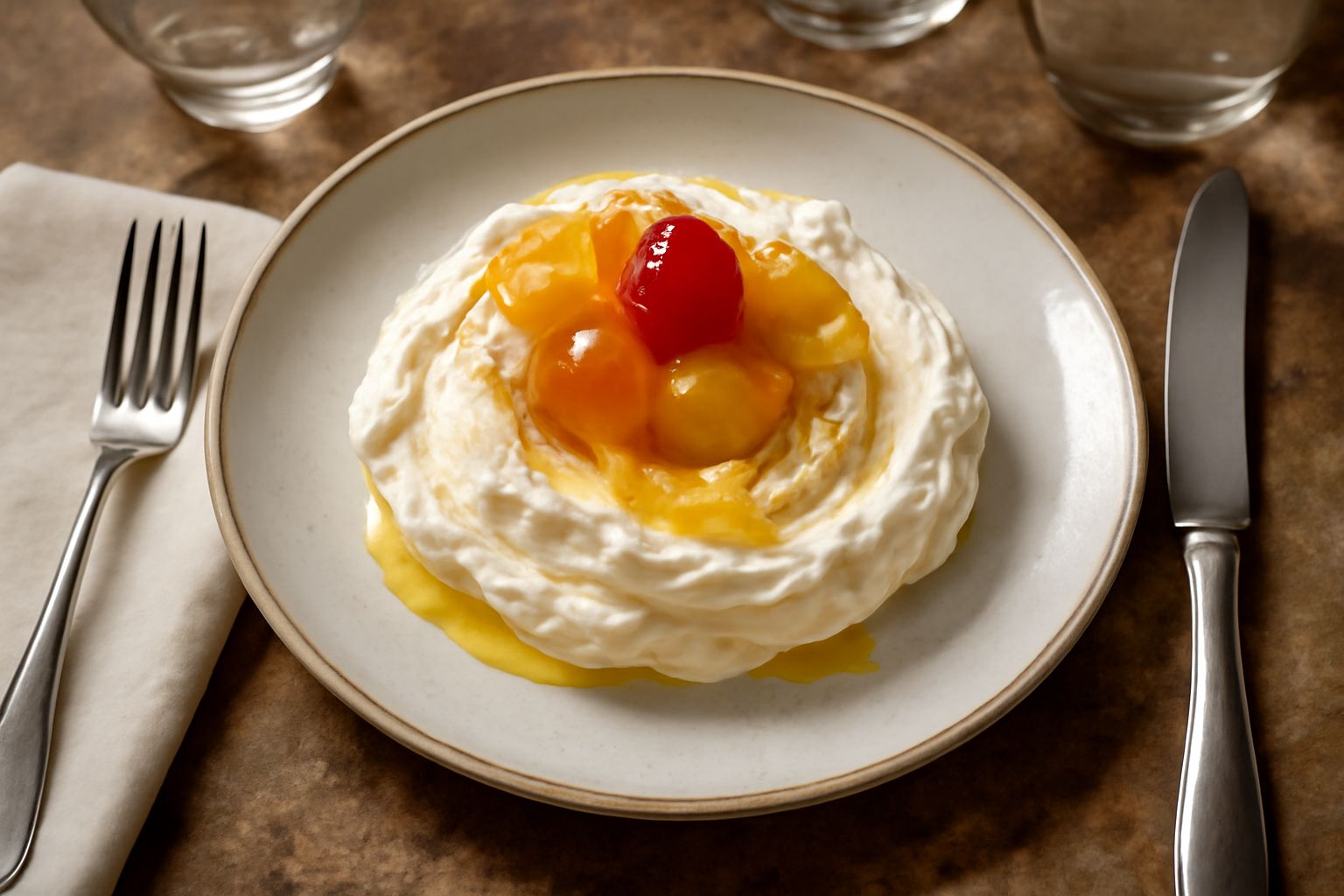 Mascarpone e mostarda: dolcezza vellutata che rinfranca il palato senza appesantire