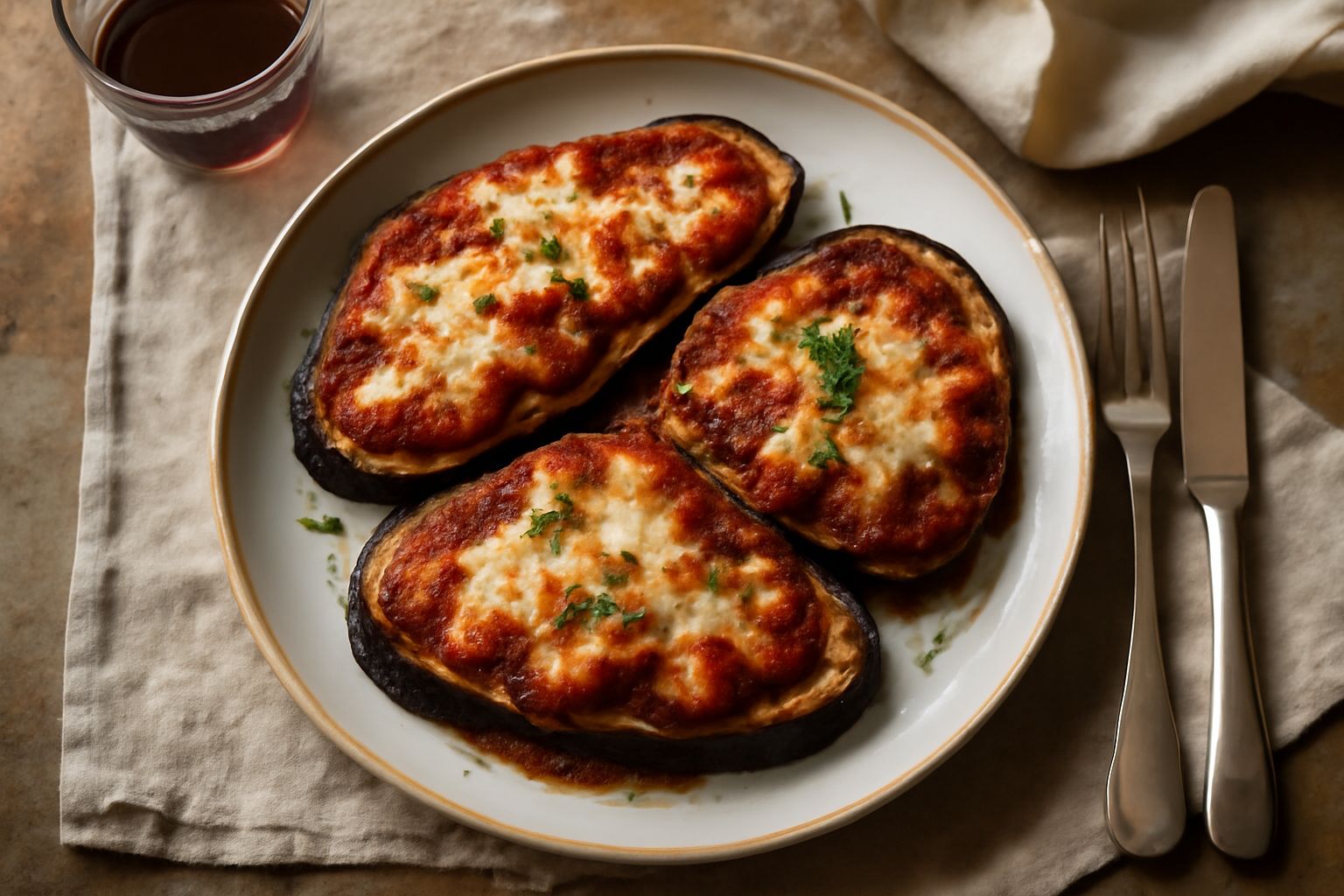 Melanzane alla piemontese: morbidezza mediterranea e leggerezza che nutre il corpo