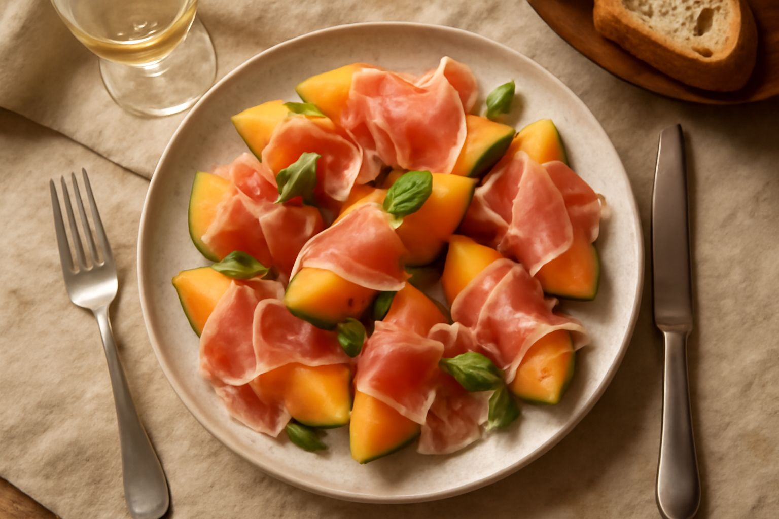 Melone e Prosciutto Crudo: dolcezza fresca che nutre senza appesantire