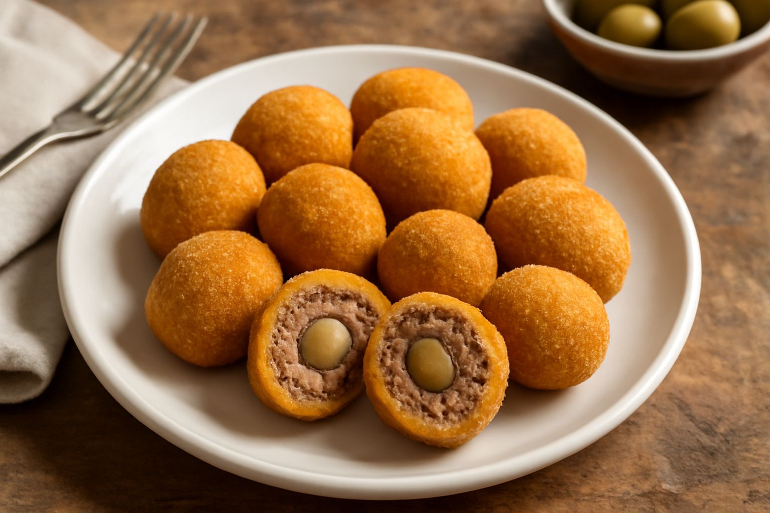 Olive Ascolane Fritte: croccantezza irresistibile e grassi nobili che nutrono il corpo