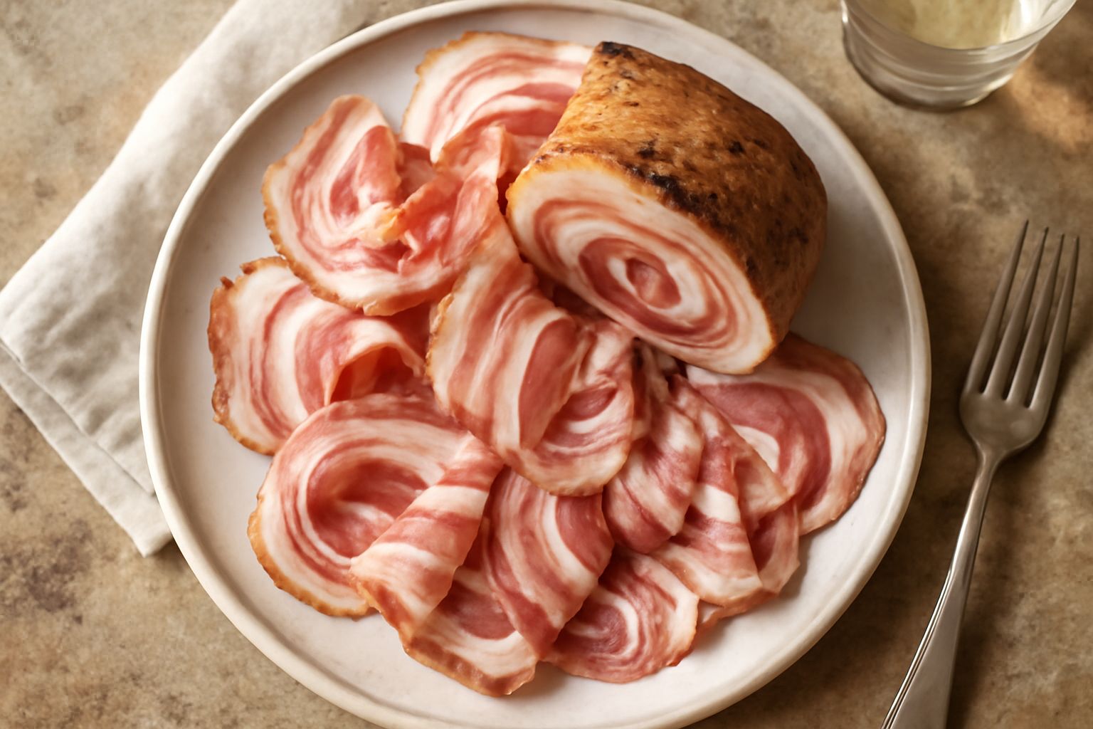 Pancetta di Piacenza: come prepararla a casa con il metodo della salatura