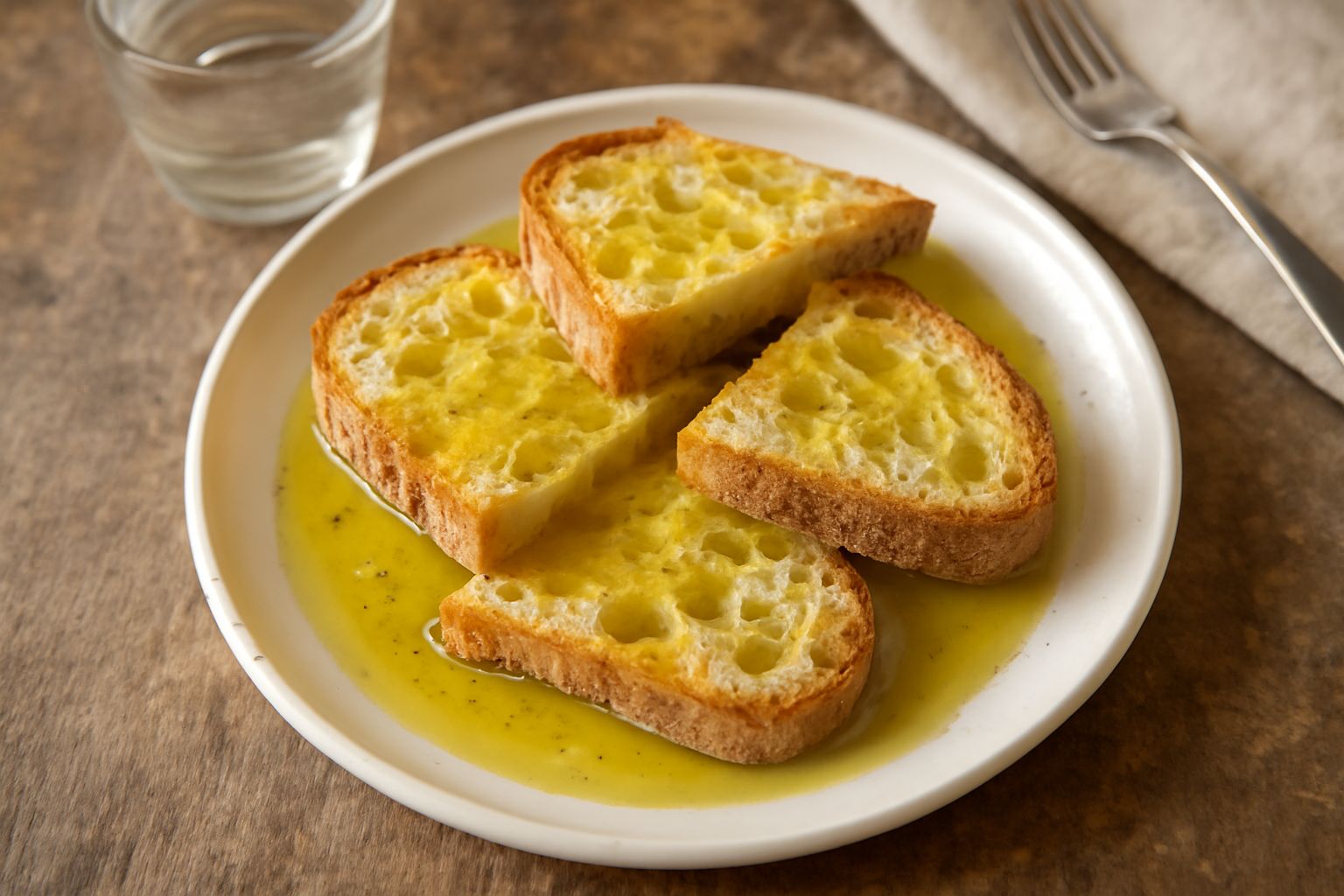 Pane e olio: la ricetta che non cambia da secoli