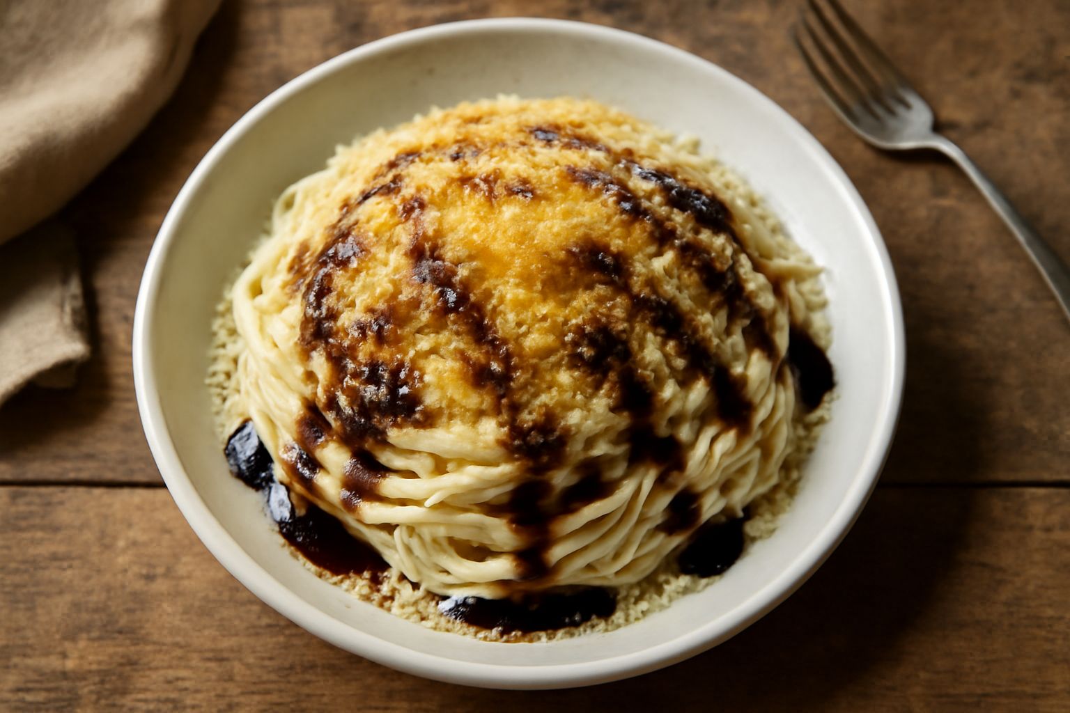 Pani ca Saba e Casu: pasta fresca con dolcezza d'uva e calcio del formaggio