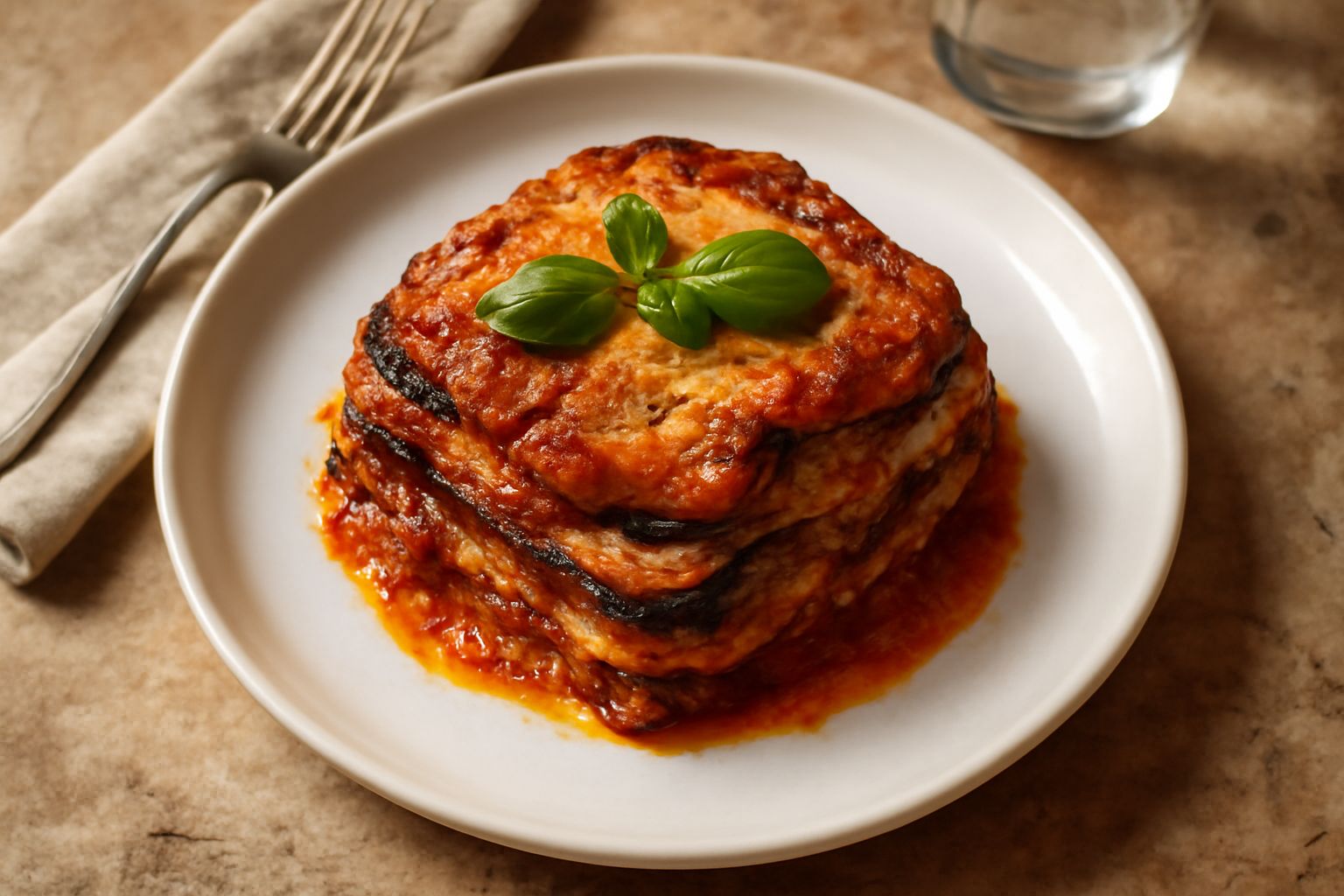 Parmigiana di melanzane: il forno che rinuncia a friggere