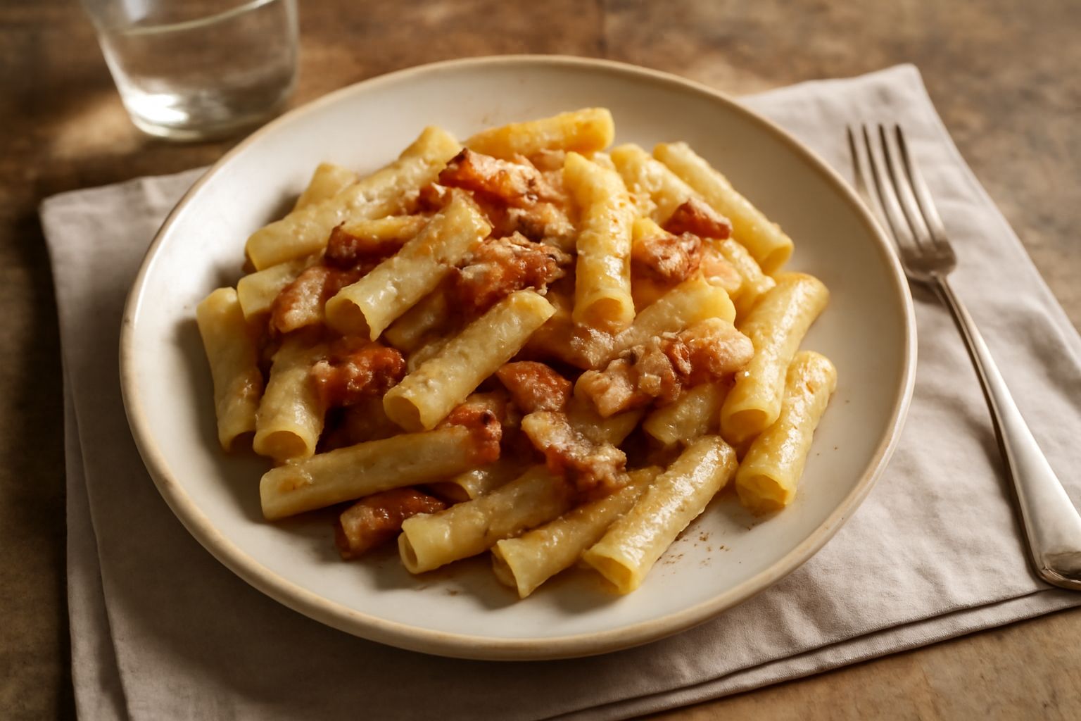Pasta alla gricia: quanto guanciale e pecorino servono davvero