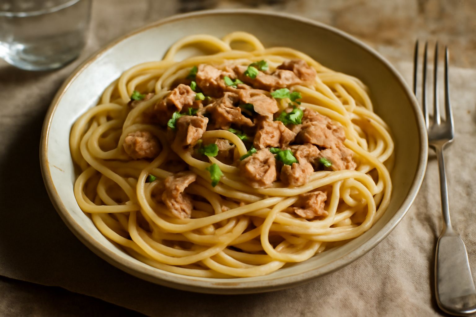 Pasta col tonno: il segreto forse è togliere, non aggiungere