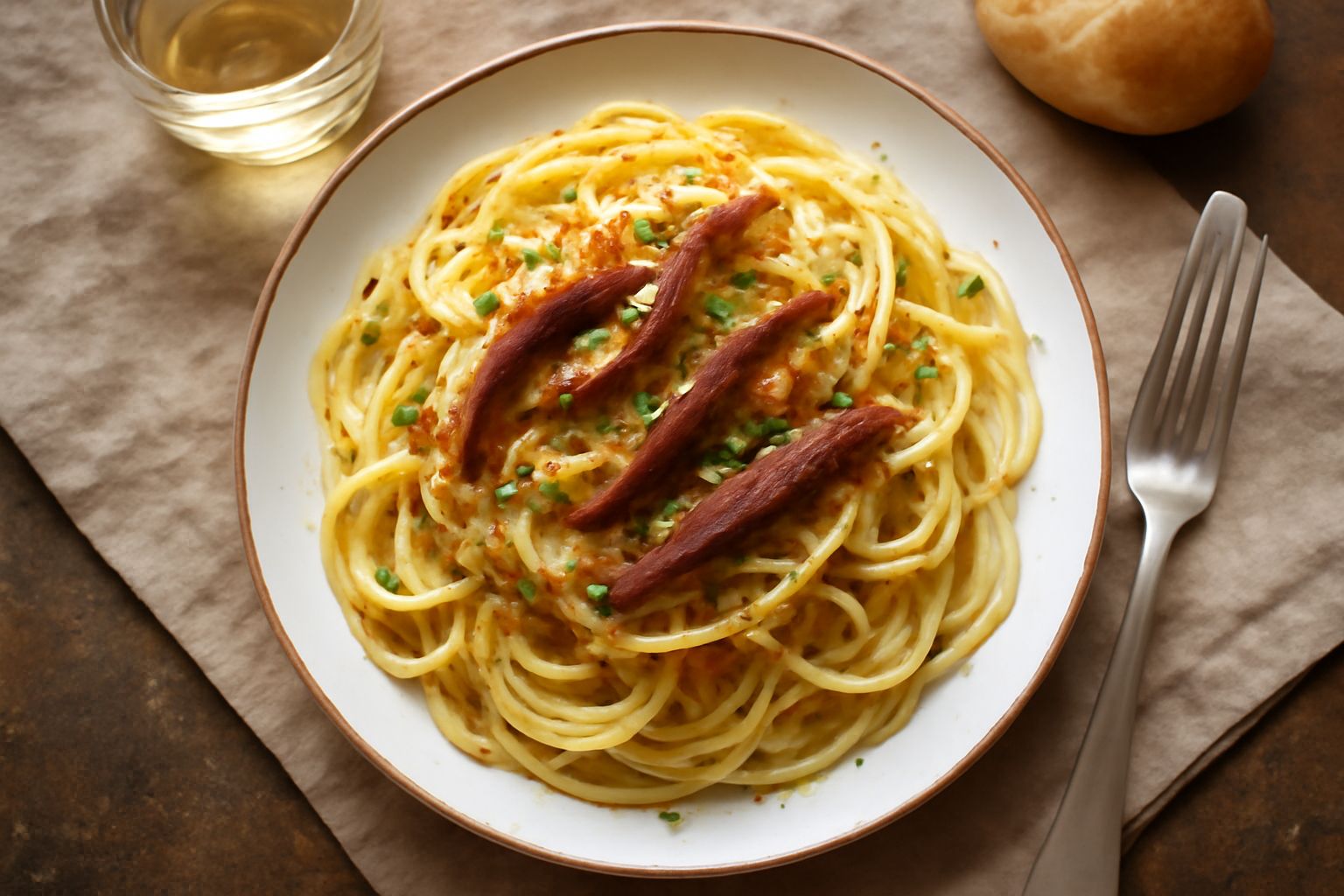 Pasta d'acciughe: sapore intenso del mare che nutre senza appesantire