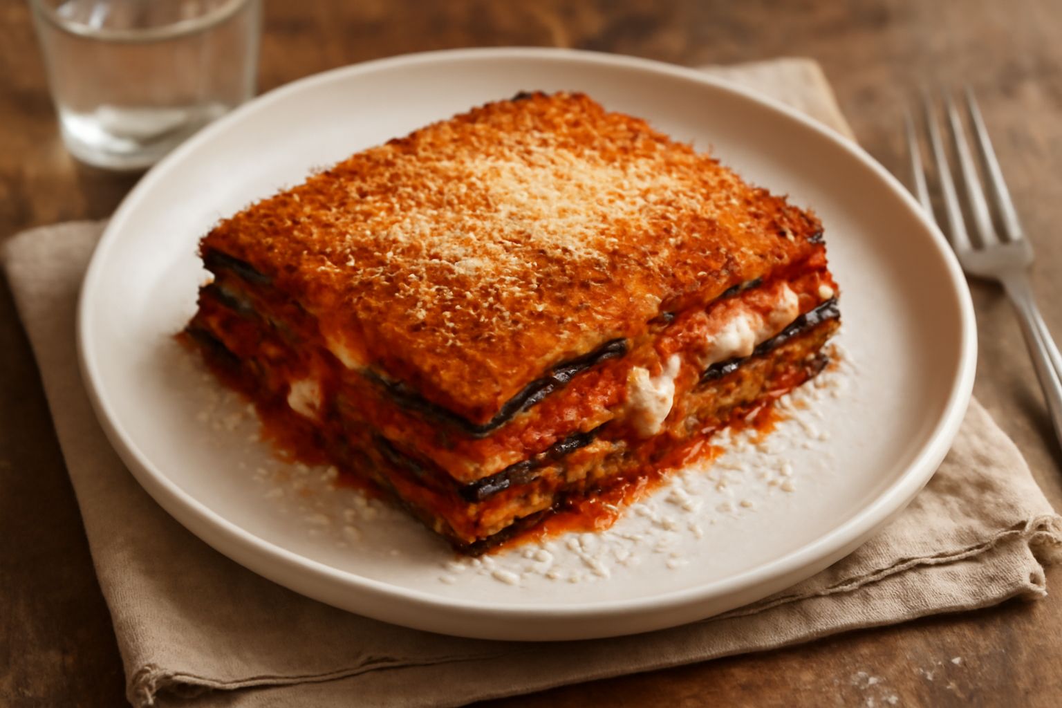 Pasticciata di melanzane: cremosità avvolgente che nutre senza appesantire