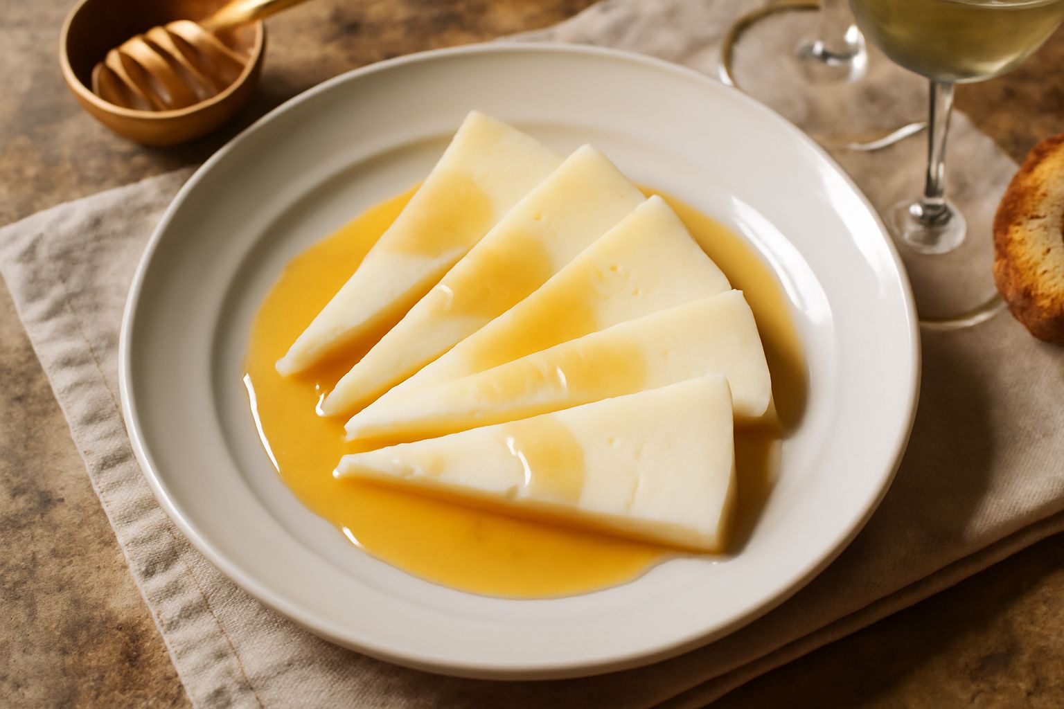 Pecorino fresco con miele: il piatto che non ha bisogno di ricetta