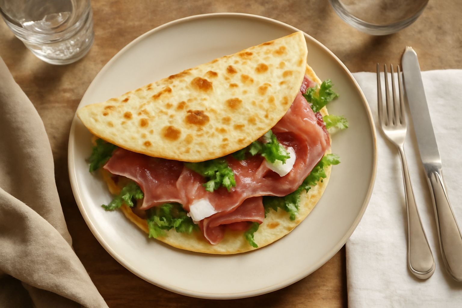 Piadina romagnola: crocchezza e sazieta in un morso fatto di tradizione