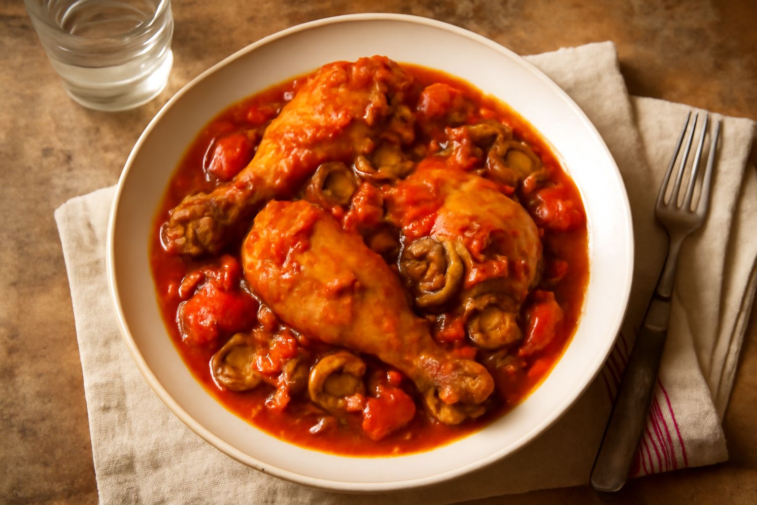 Pollo al cacciatore: il piatto che non scappa di mano