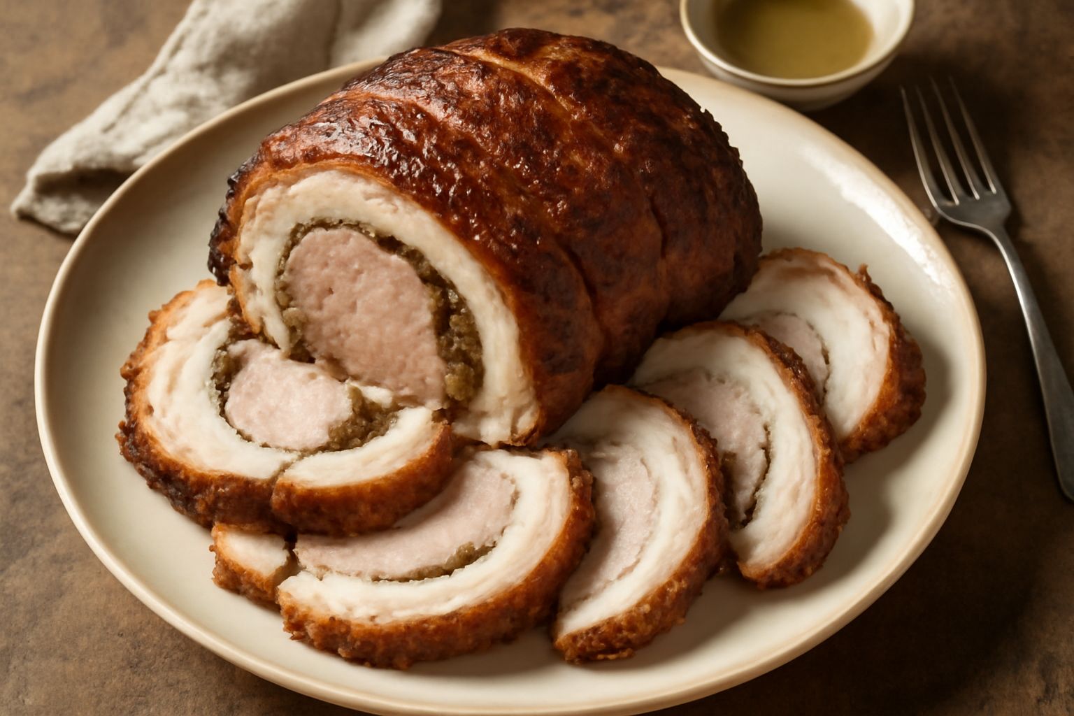 Porchetta di Treviso: carne succulenta che nutre il corpo con proteine genuine
