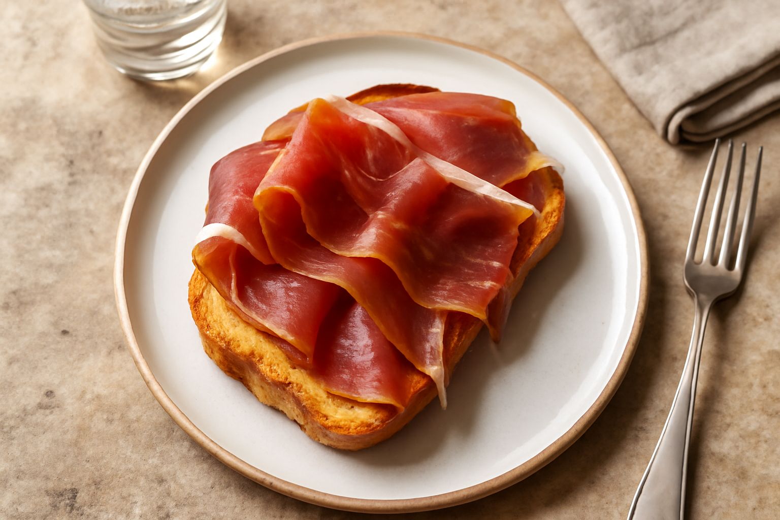 Prosciutto toscano: la ricetta del crostino che lo racconta