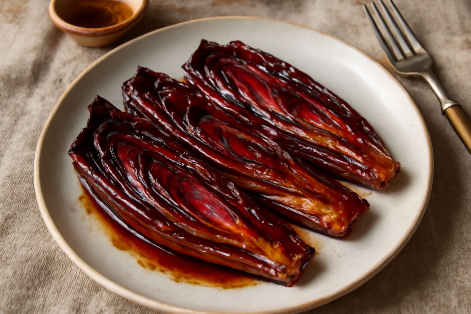 Radicchio di Treviso caramellato: amaro sofisticato e fibre che rigenerano l'intestino