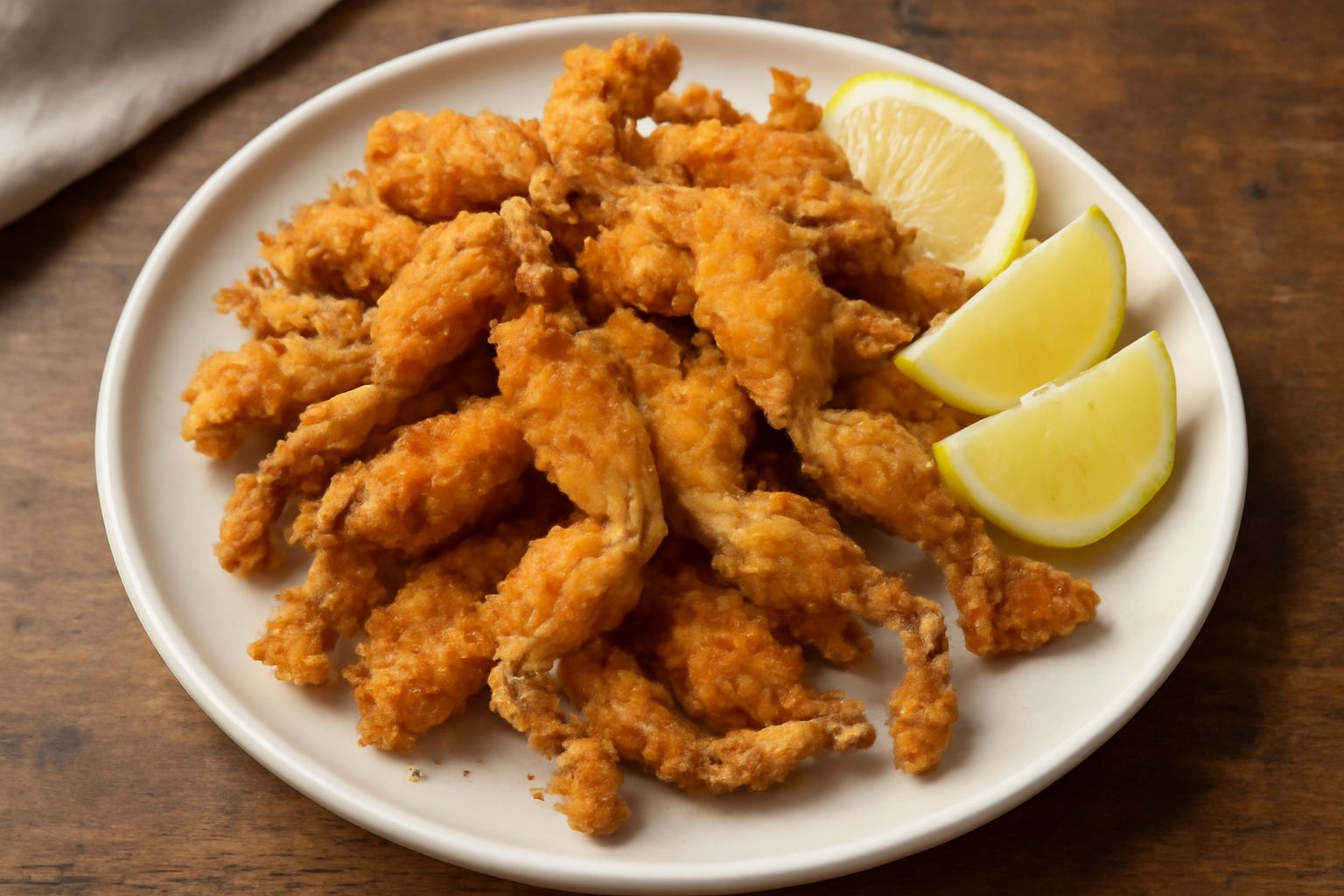 Rane fritte dorate: croccantezza leggera e proteine magre che nutrono senza appesantire