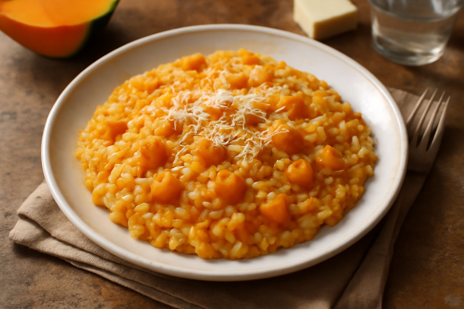 Risotto alla zucca: quando aggiungere il brodo per non sbagliare