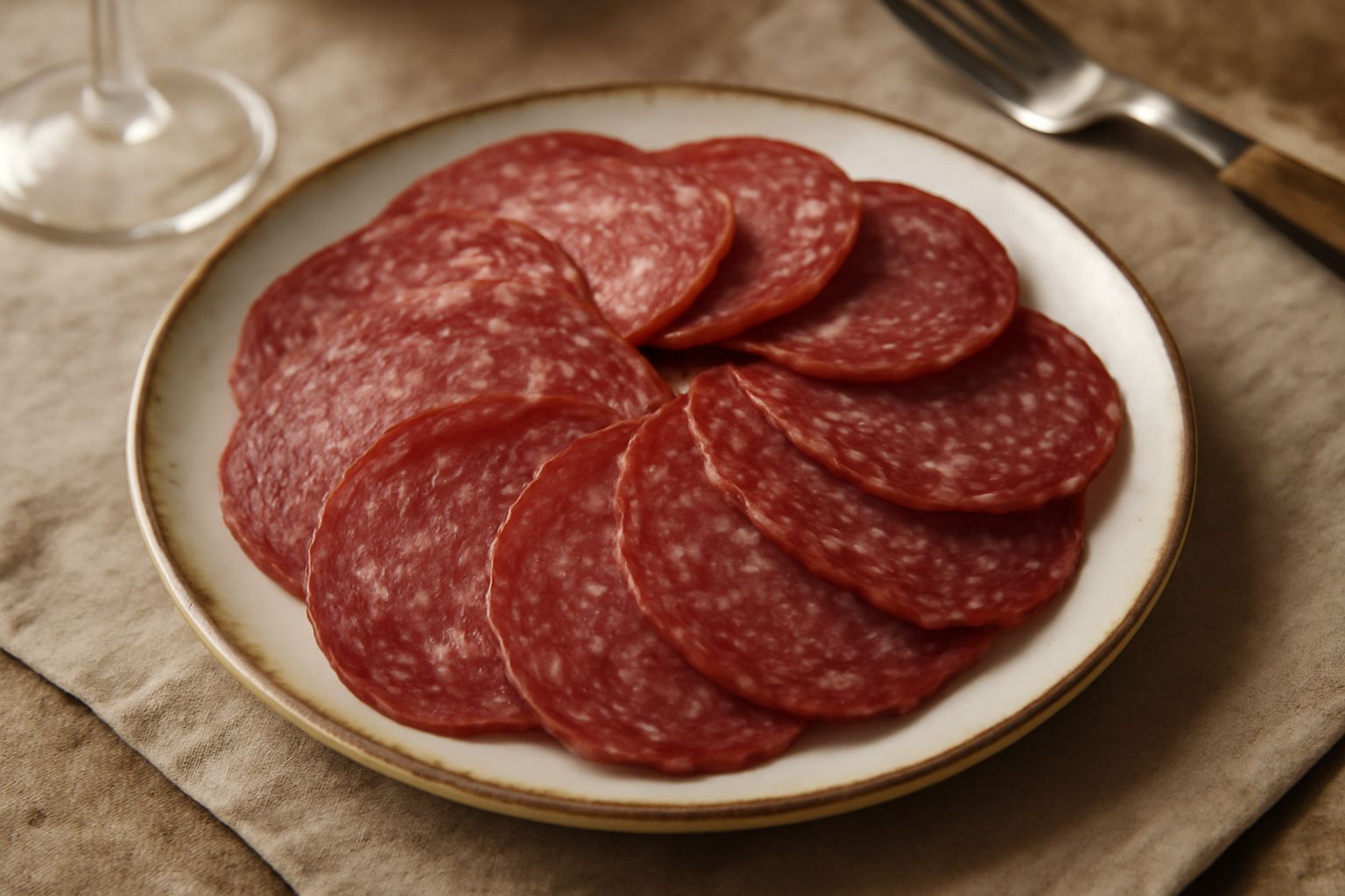Salame d'Asti: carni nobili e spezie che donano sapidità intensa e digeribilità naturale