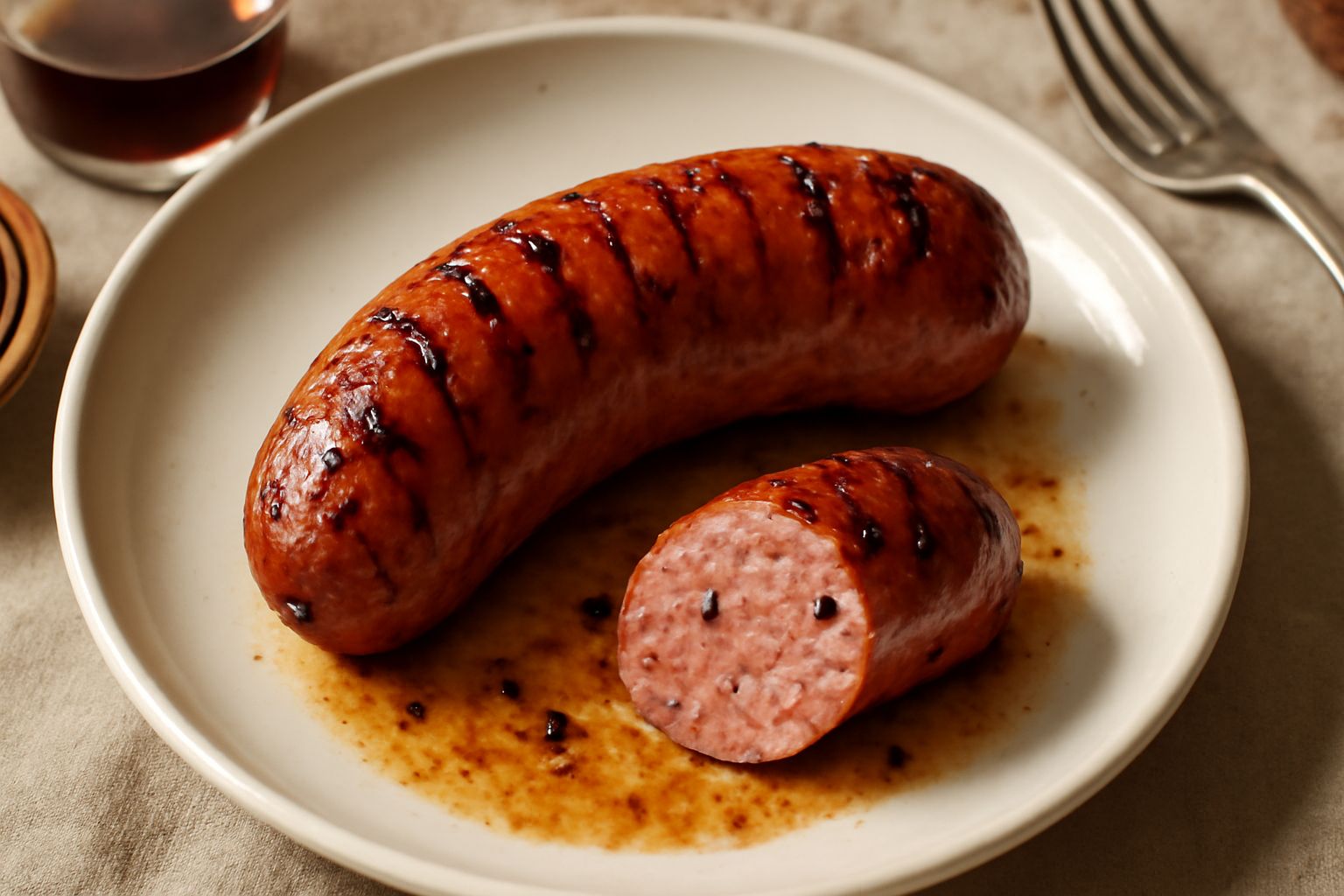 Salsiccia Rigatina: speziata e saporita, nutre le ossa con ferro e proteine