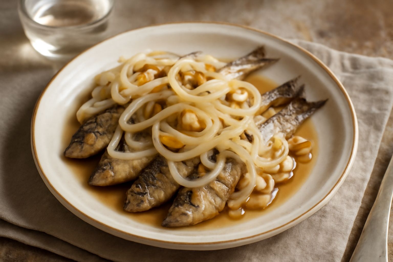 Sardele in saor: croccantezza marina e cipolle dolci che nutrono con delicatezza