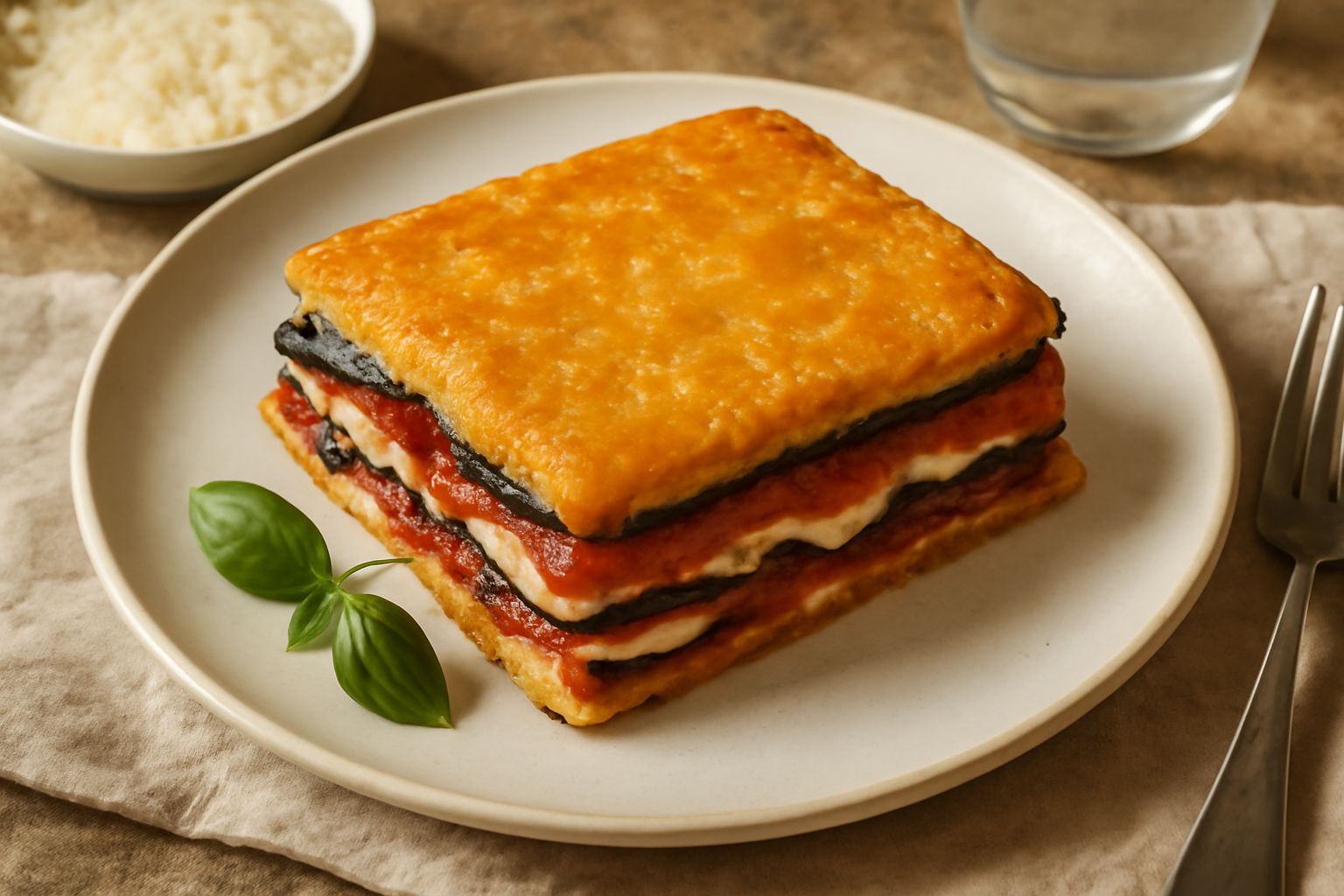 Sfoglia di melanzane: croccantezza leggera e vitamine che nutrono senza appesantire