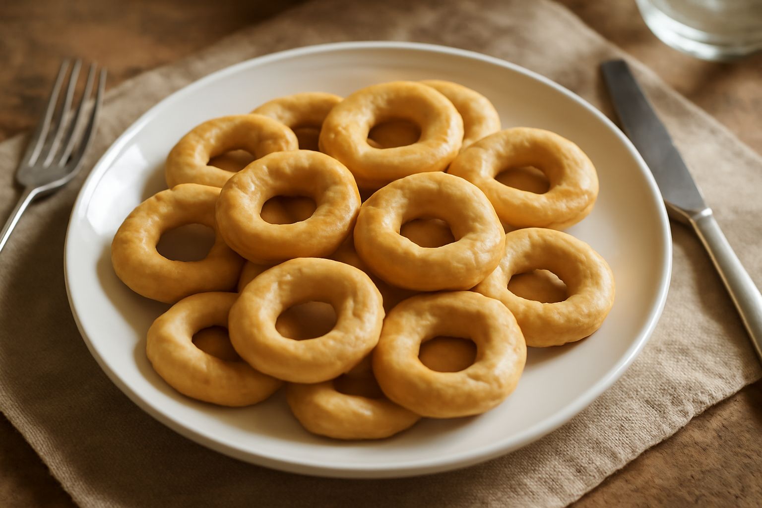 Taralli all'olio: croccantezza dorata che nutre le ossa e regala leggerezza al corpo