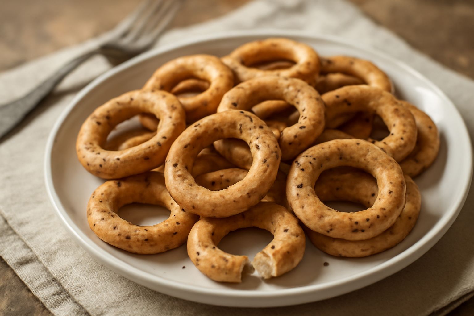 Taralli vibonesi: croccantezza saporita che nutre senza appesantire