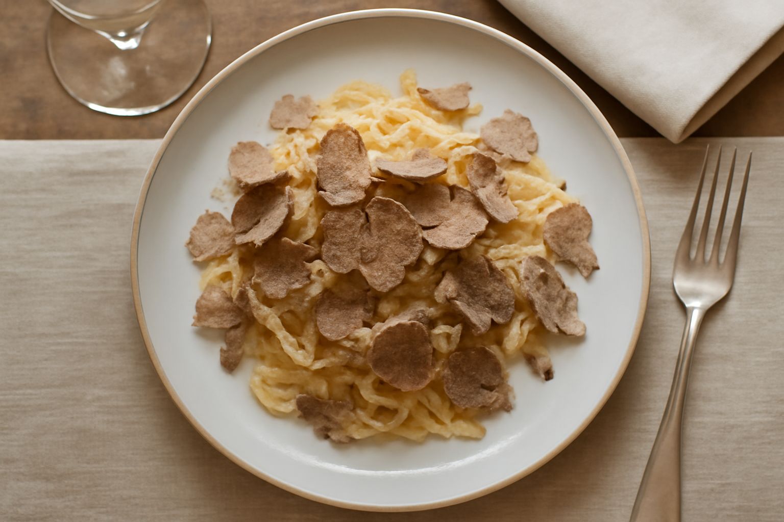 Tartufi bianchi grattugiati: intensità aromatica che nutre senza appesantire