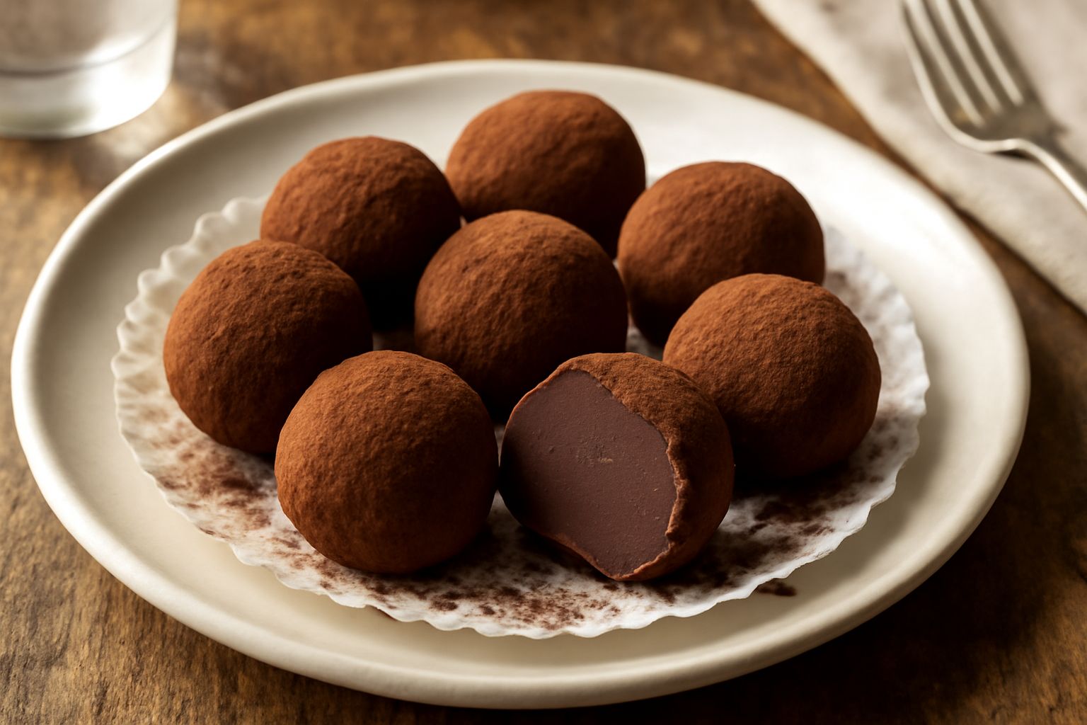 Tartufi di cacao: dolcezza vellutata che nutre senza appesantire