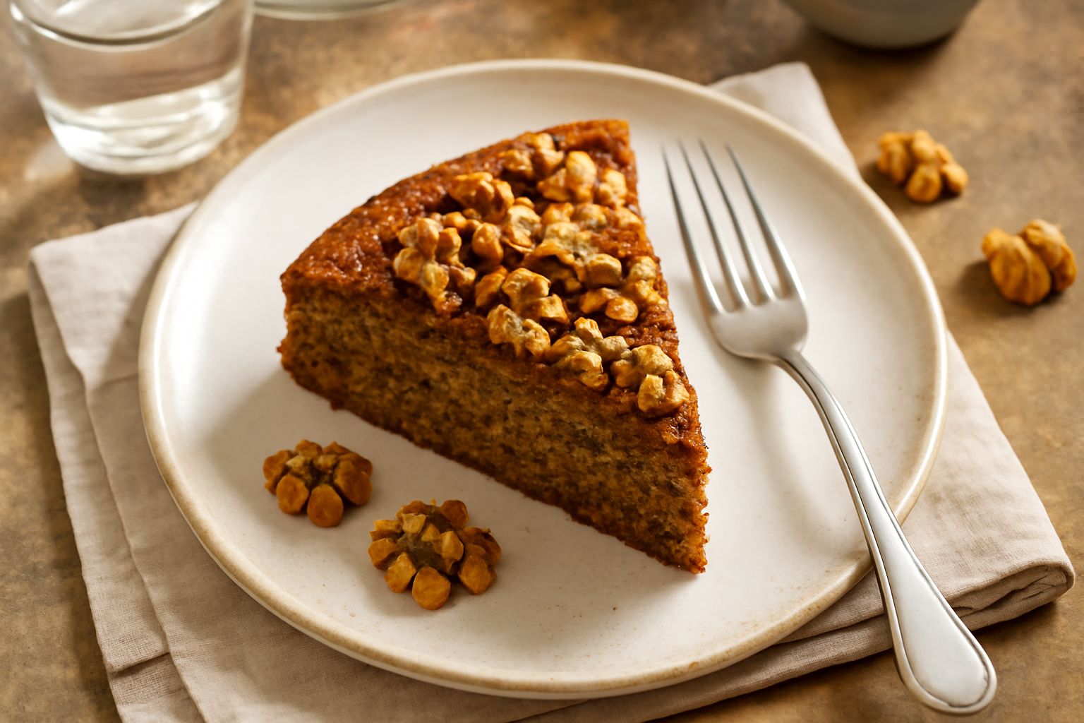 Torta di noci modenese: dolcezza croccante che nutre il corpo e rinforza le ossa
