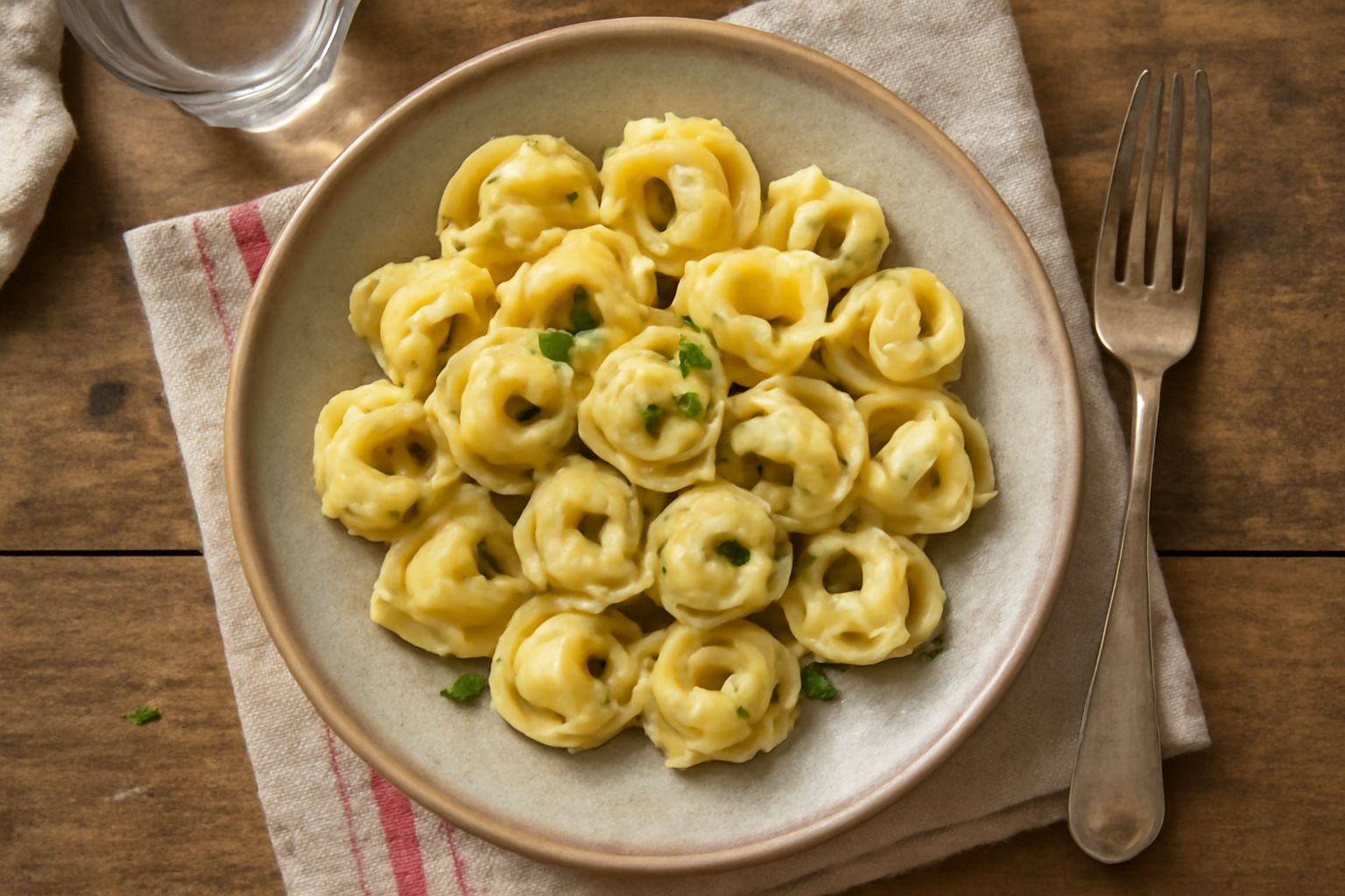 Tortellini di carne: il sapore ricco incontra la leggerezza del brodo caldo